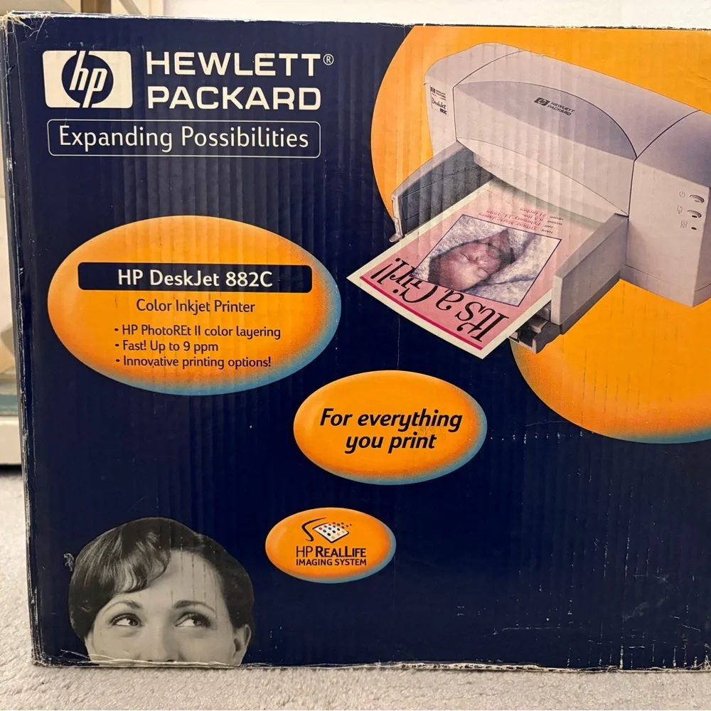HP DeskJet 882C Color Inkjet Printer